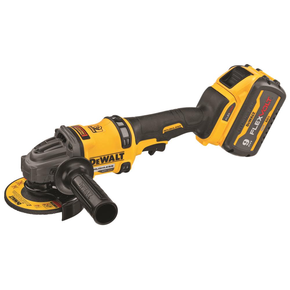 DEWALT FLEXV 60V MAX 4 1/2″ – 6″ Grinder with Kickback Brake Kit - Ascmtools
