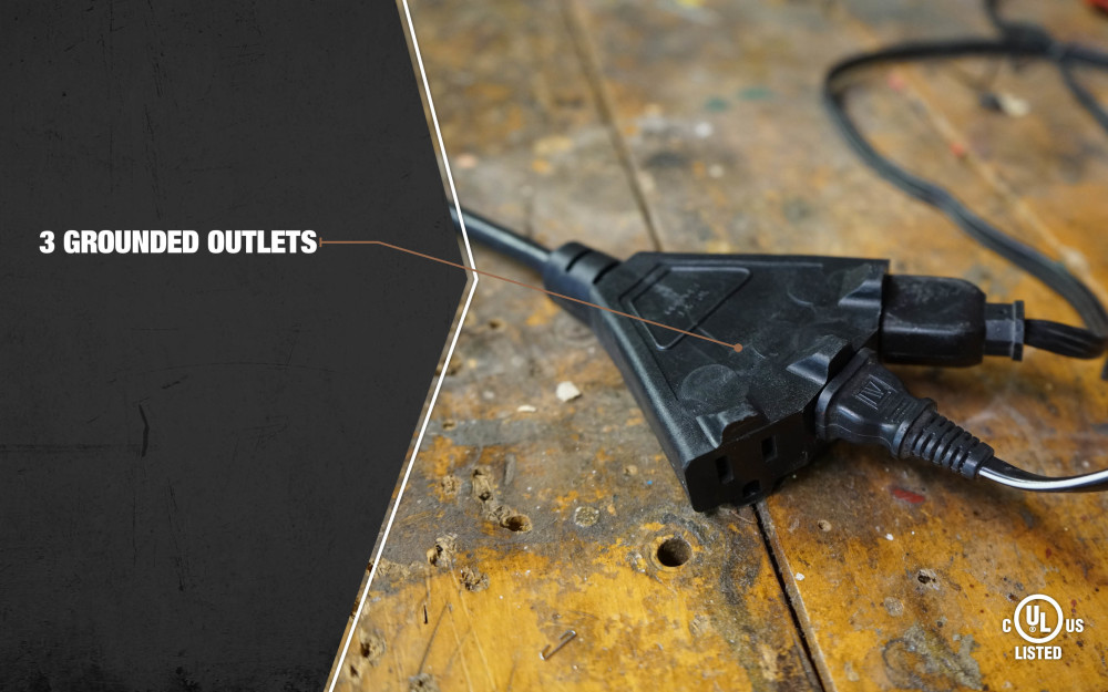 Southwire Retractable Reel Cord 3 Outlet 30′ - Ascmtools