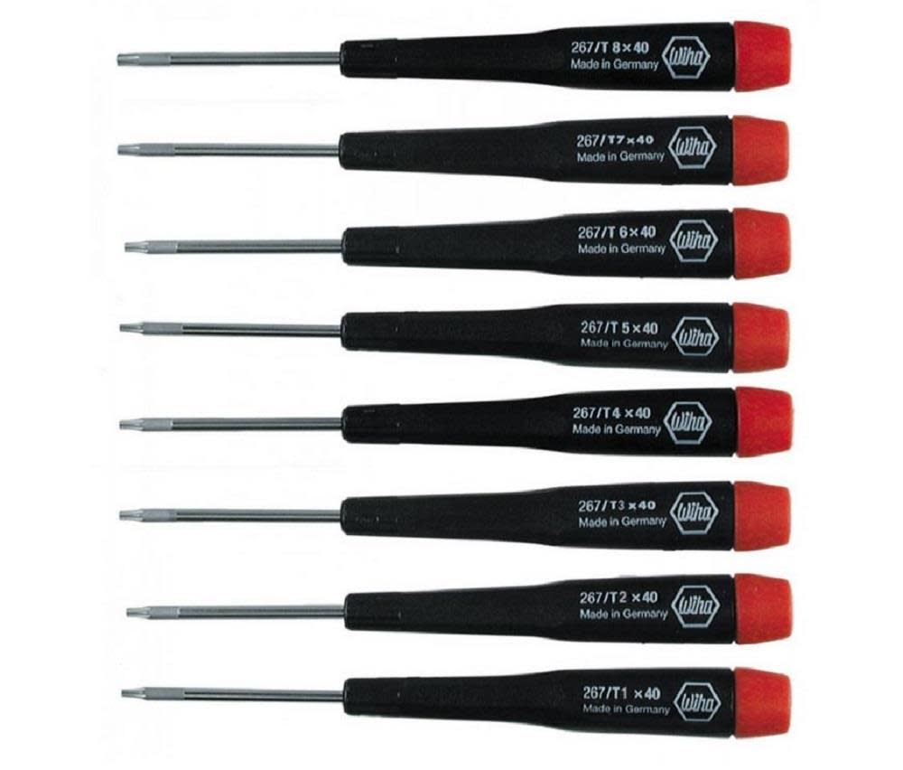 Wiha Precision Torx Screwdriver 8 piece Set - Ascmtools