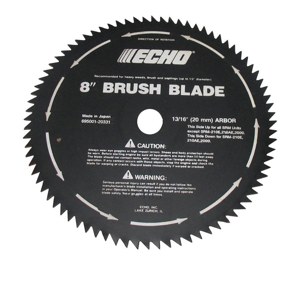 Echo 80 Tooth Brush Blade - Ascmtools