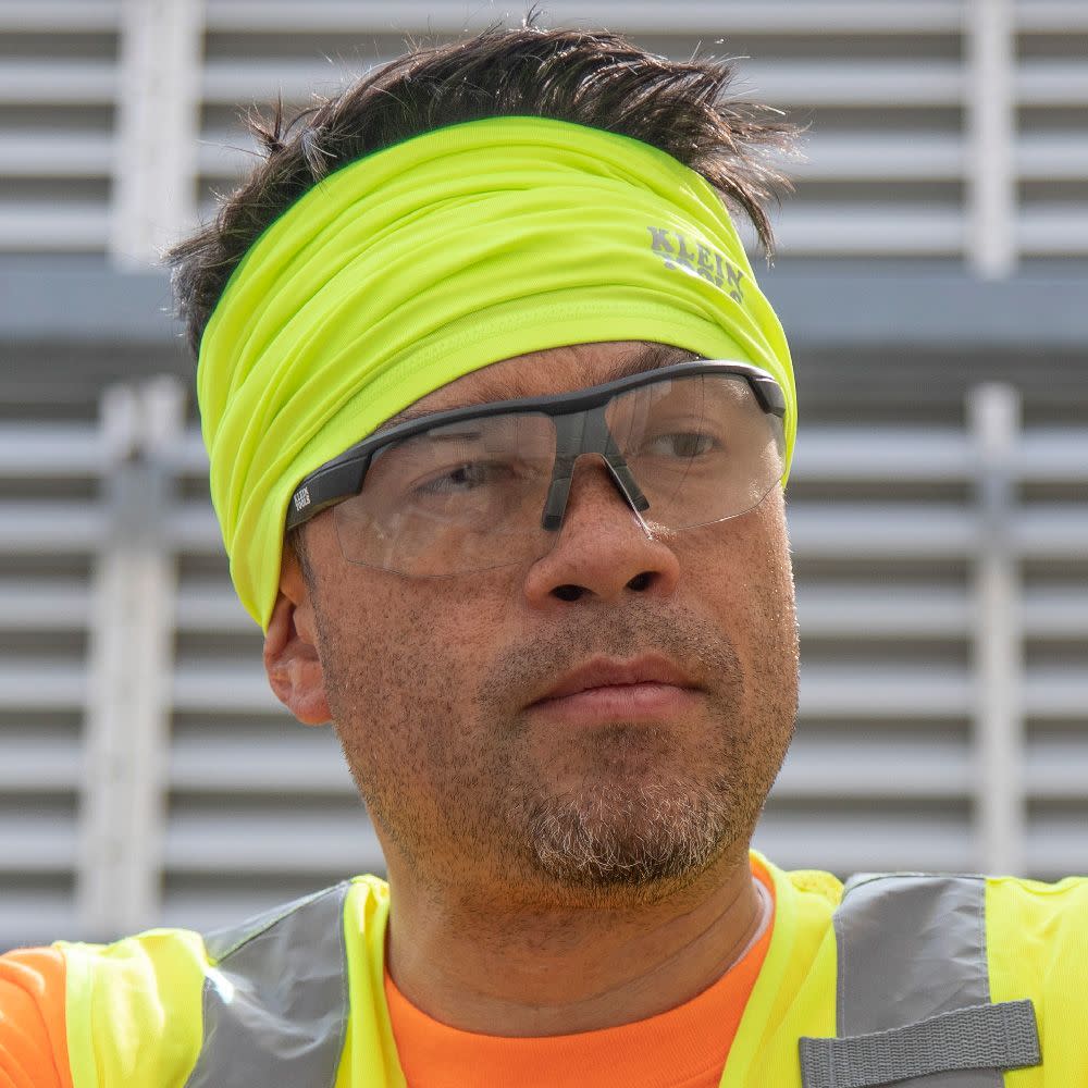 Klein Tools Cooling Neck and Face Band Hi-Viz Yellow - Ascmtools