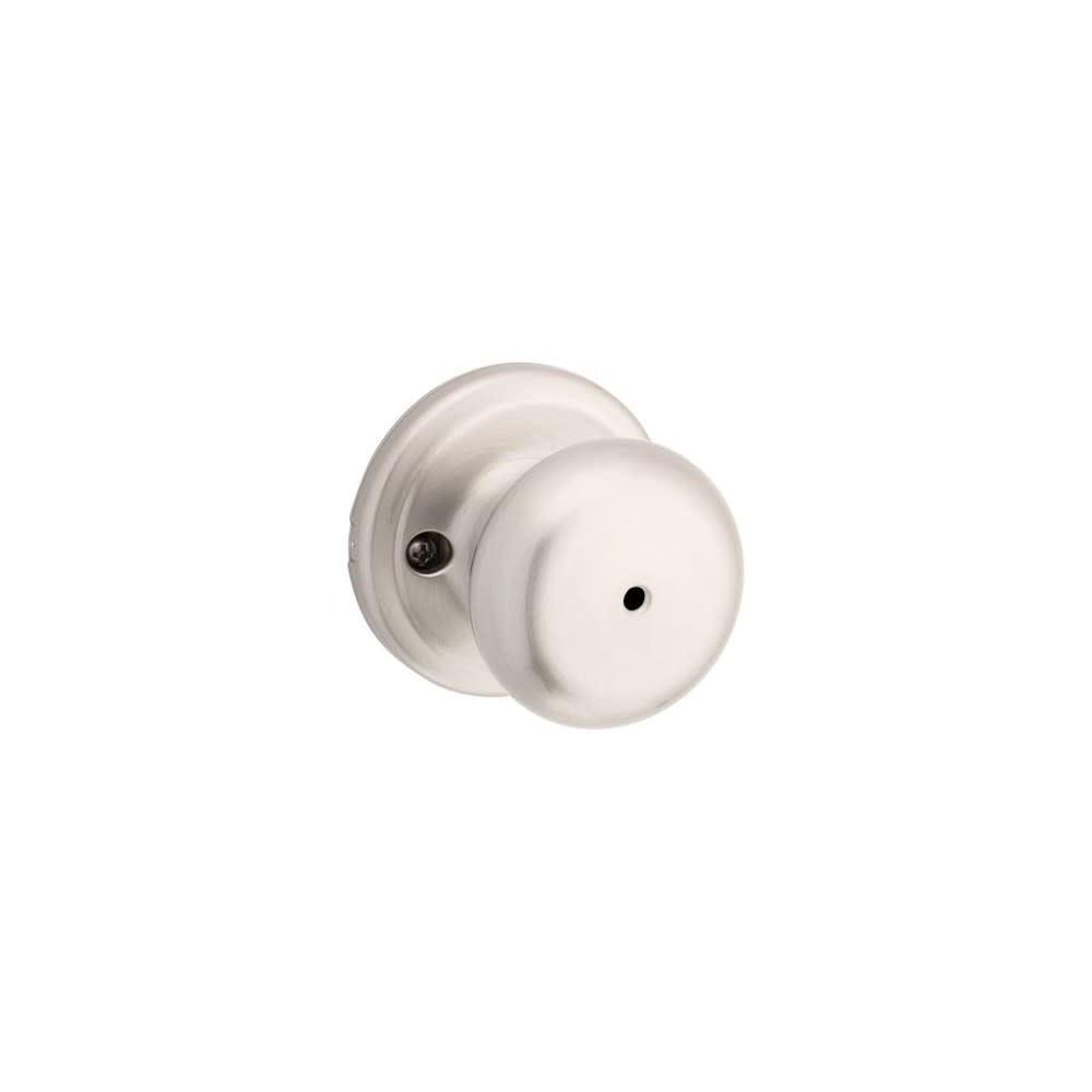 Kwikset Satin Nickel Bed/Bath Juno Privacy Door Knob - Ascmtools