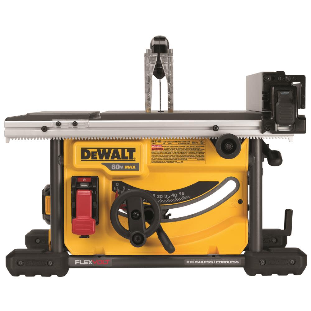 DEWALT FLEXVOLT 60V MAX* 8-1/4In Table Saw Kit - Ascmtools