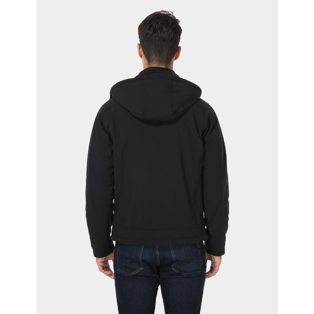 ORORO Mens Black & Blue Classic Heated Jacket Kit 2X - Ascmtools