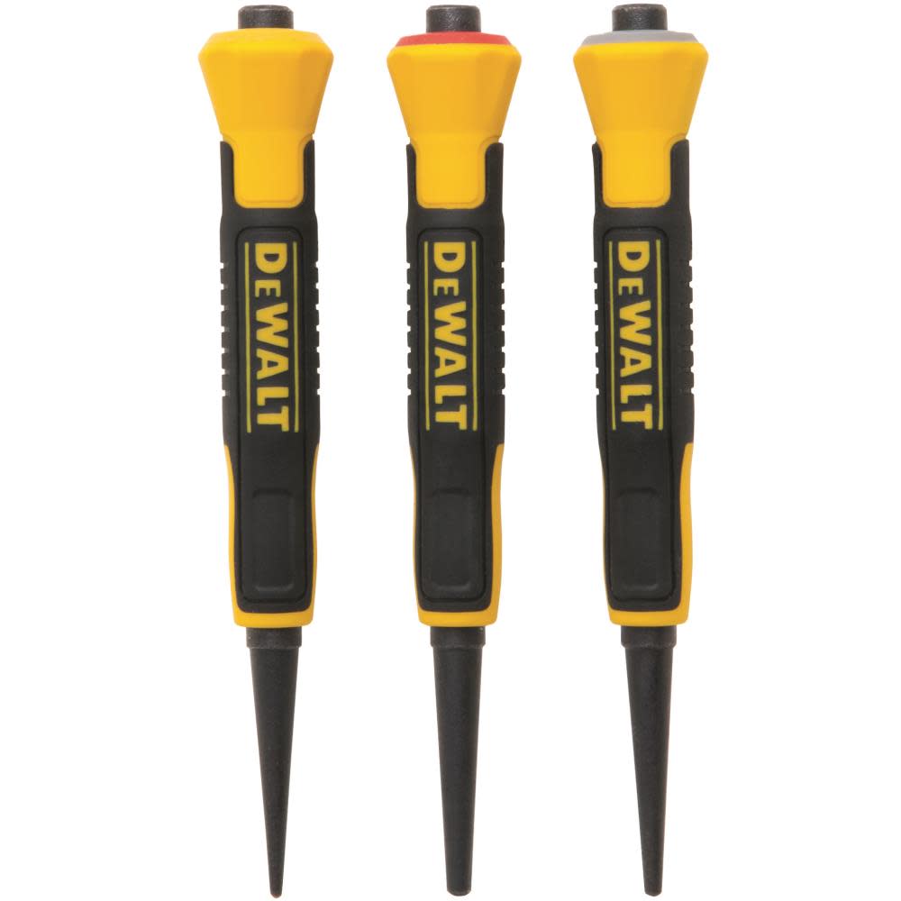 DEWALT Bi Material Nail Sets 1/32″ 2/32″ 3/32″ - Ascmtools