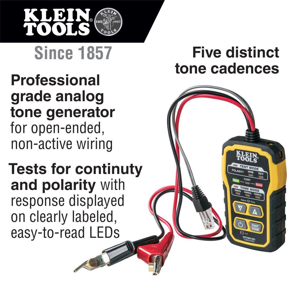 Klein Tools Cable Tracer with Probe Tone Kit - Ascmtools