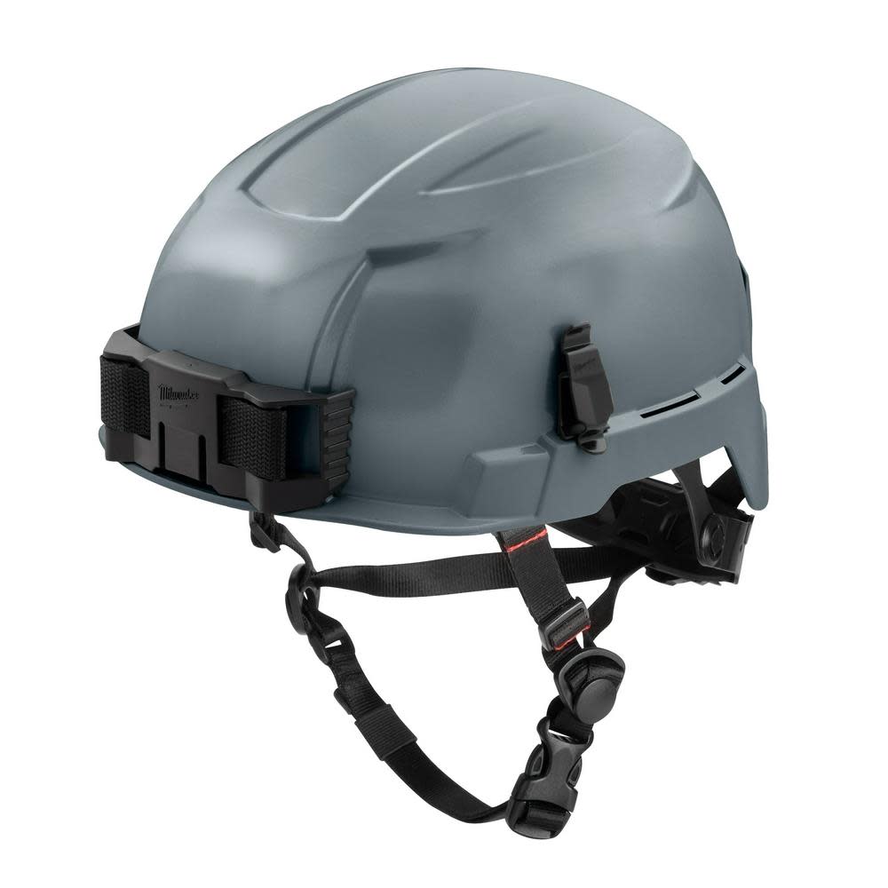 Milwaukee Gray Helmet with BOLT – Type 2 Class E - Ascmtools