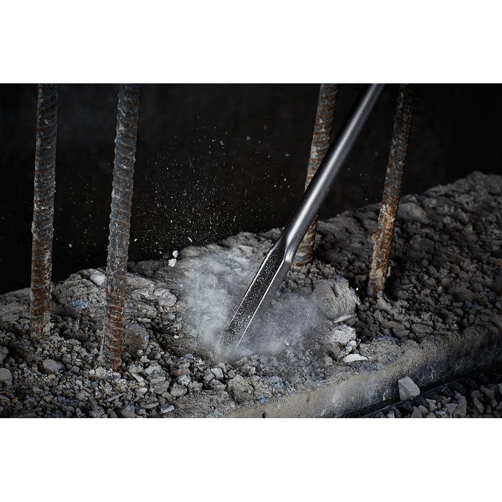 Milwaukee SS SDS-Max 1 in. x 16 in. Flat Chisel - Ascmtools
