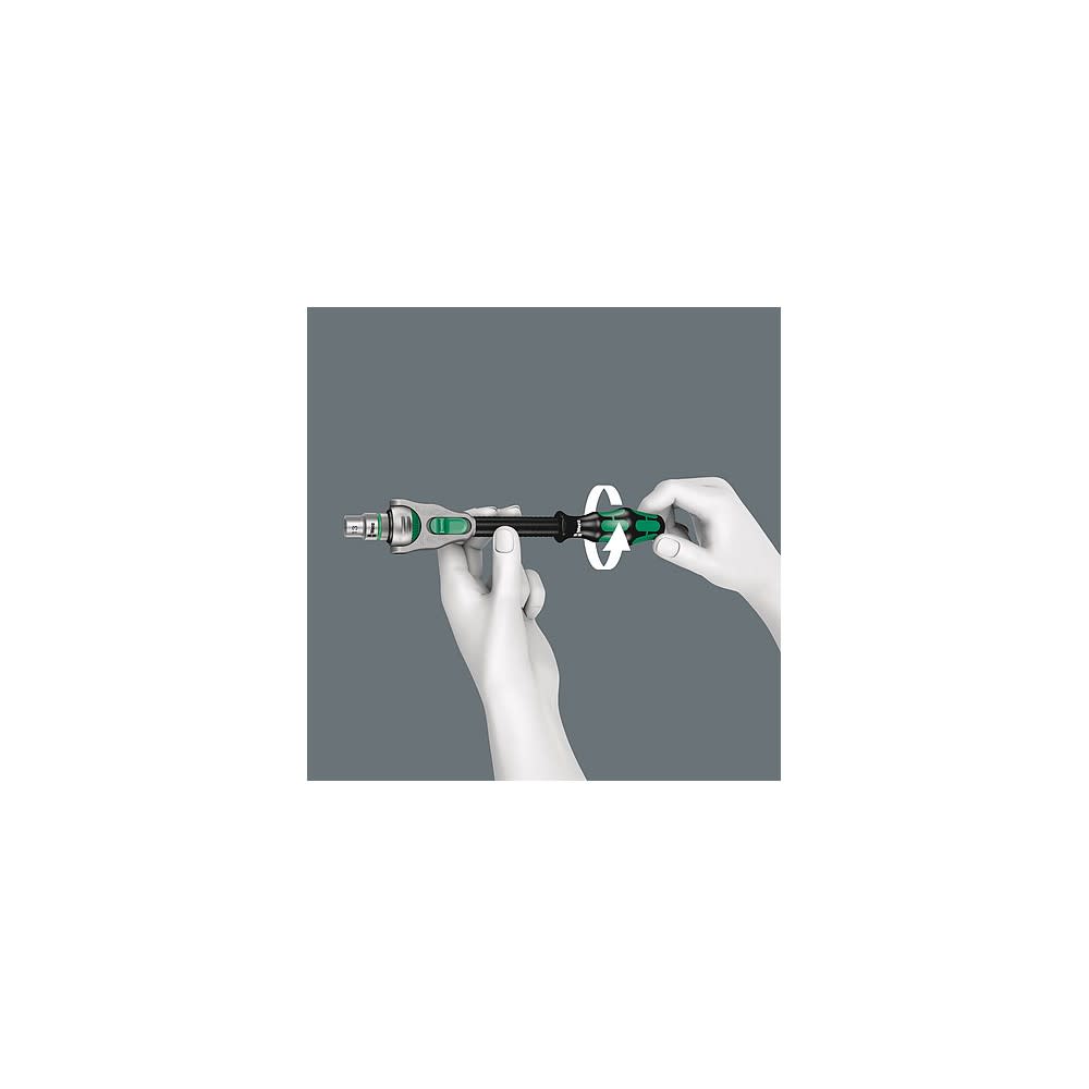 Wera Tools 42pc 1/4″ Drive 8100 SA 2 Zyklop Speed Ratchet Set - Ascmtools