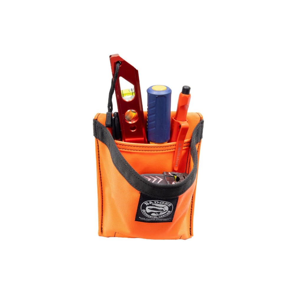 Occidental Leather Badger Hi-Vis Orange Accessory Pouch Hi-Vis Orange - Ascmtools
