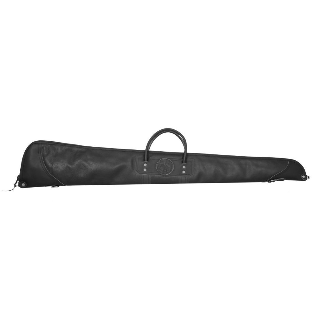 Duluth Pack 55 In. L Black Pebbled Leather Shotgun Case Without Scope - Ascmtools