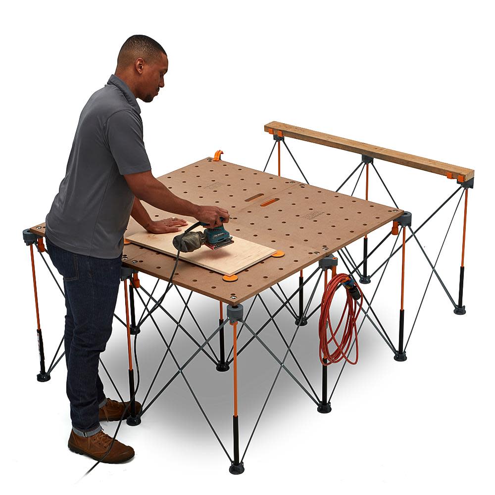 Bora Portamate Centipede 4ft x 6ft Unit with 4 X-Cups 4 Quick Clamps Bag - Ascmtools