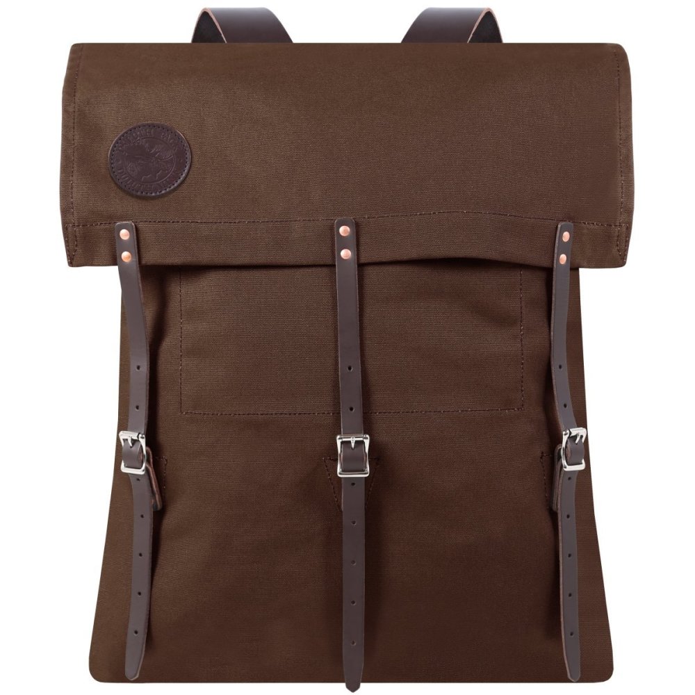 Duluth Pack 59 Liter Capacity Brown Canvas #2 Original Backpack - Ascmtools