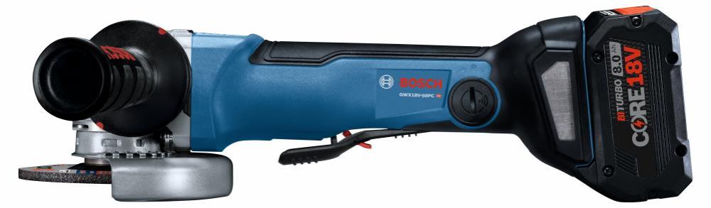 Bosch 18V X-LOCK 4 1/2″  5″ Angle Grinder CORE18V Kit - Ascmtools