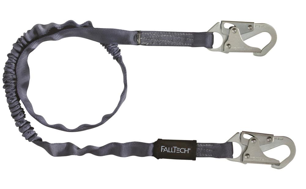 Falltech Internal 6 Ft. Shock Absorbing Lanyard - Ascmtools