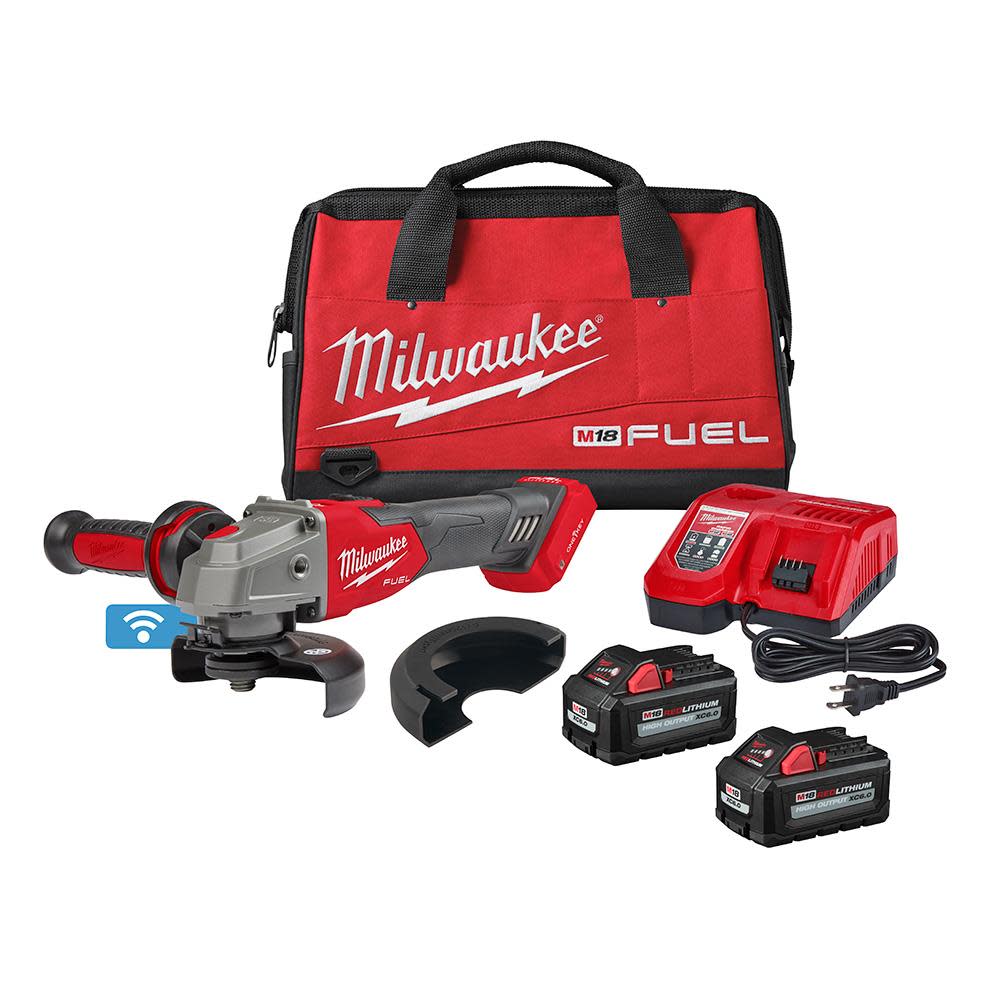 Milwaukee M18 FUEL 4 1/2″ / 5″ Braking Grinder ONE KEY Slide Switch Lock On Kit - Ascmtools