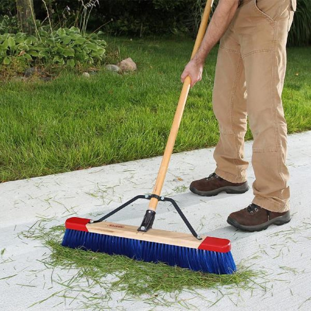Harper Push Broom Outdoor Wet/Dry 24″ - Ascmtools