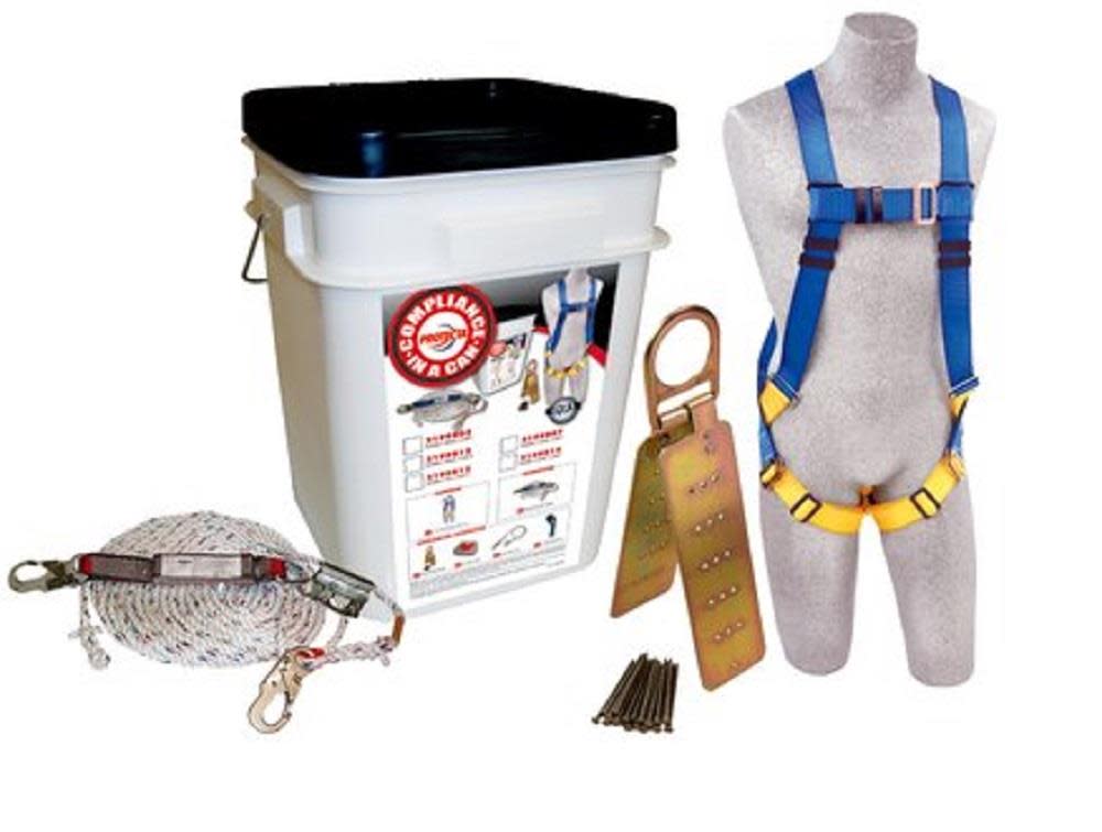 DBI Sala Compliance in a Can Roofer’s Fall Protection Kit - Ascmtools