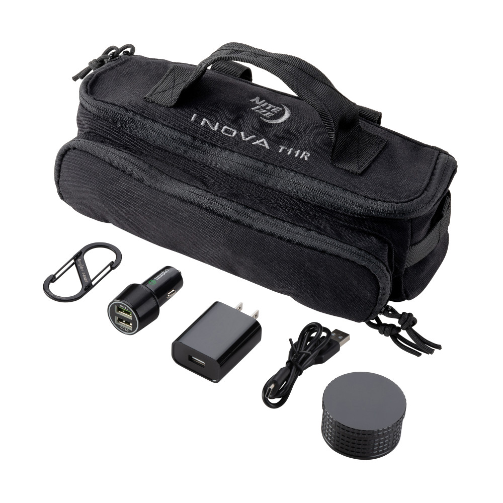 Nite Ize INOVA T11R Rechargeable Tactical Flashlight + Power Bank - Ascmtools