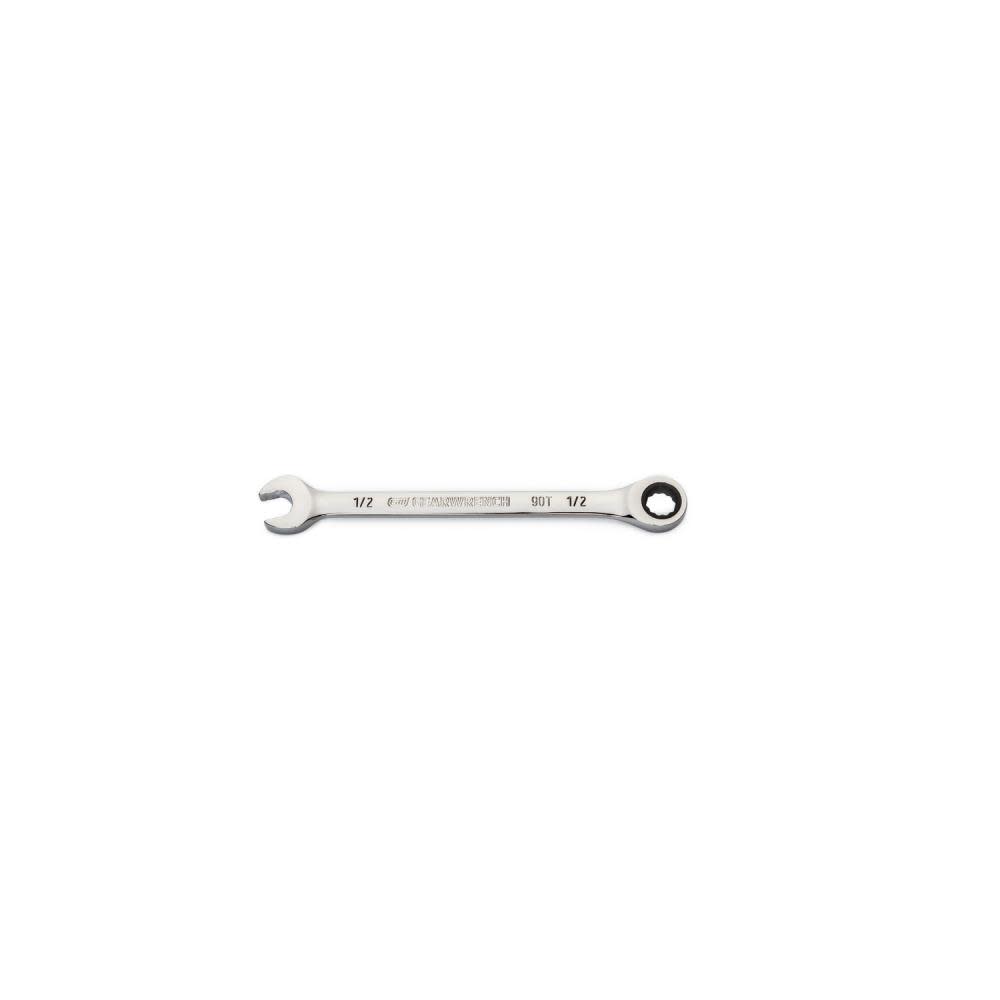 GEARWRENCH 1/2″ 90T 12 Point Ratcheting Combination Wrench - Ascmtools