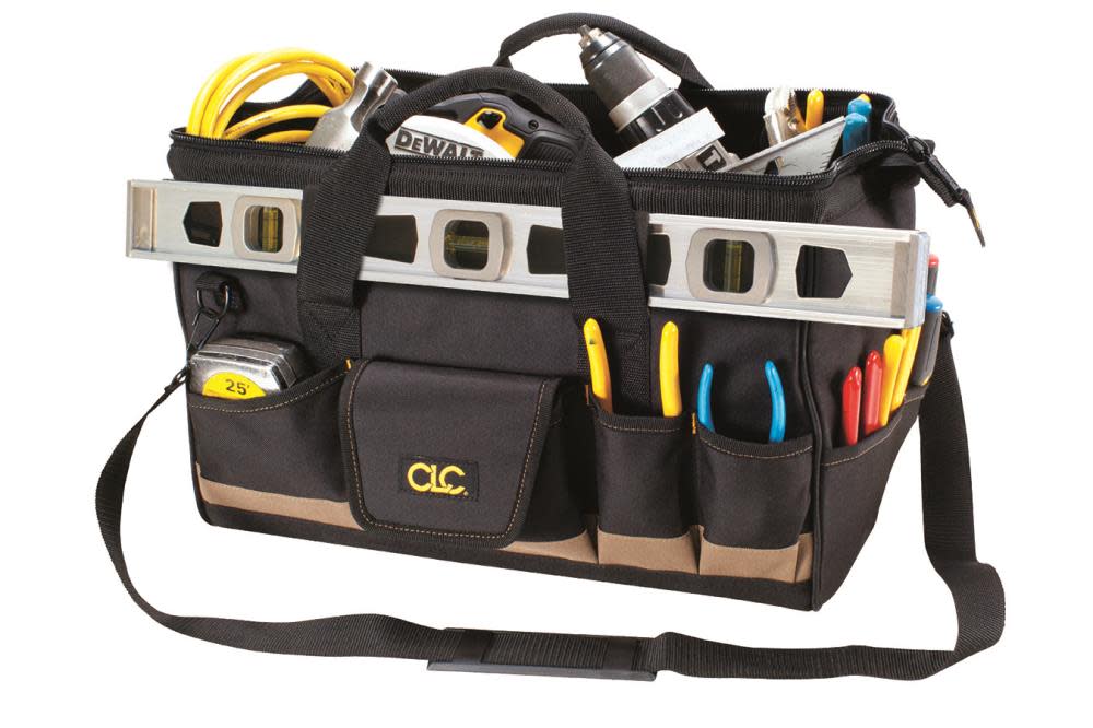 CLC 25 Pocket – 18 In. MegaMouth Tote Bag - Ascmtools
