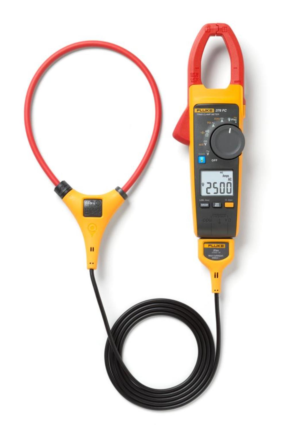 Fluke 376 FC True-RMS AC/DC Clamp Meter with iFlex - Ascmtools