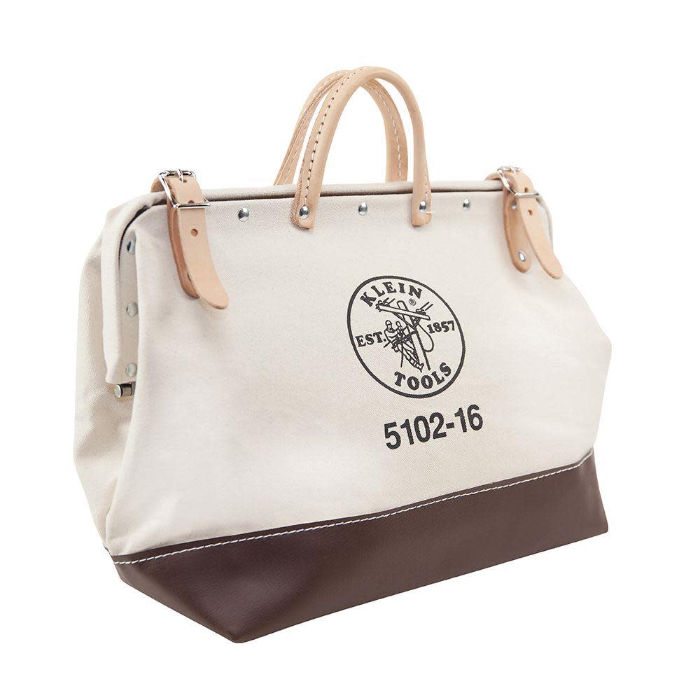 Klein Tools 16″ Canvas Tool Bag - Ascmtools
