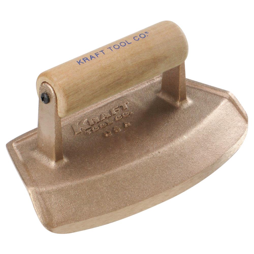 Kraft Tool Co 24 In. Diameter Bronze Chamfer Tube Edger with Wood Handle - Ascmtools