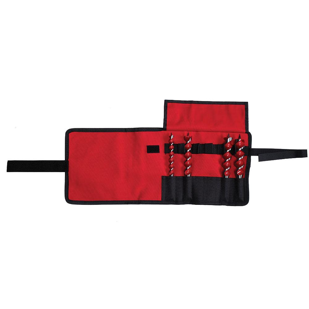 Milwaukee 6-1/2 in. Spur Auger Bit Set (4-Piece) - Ascmtools