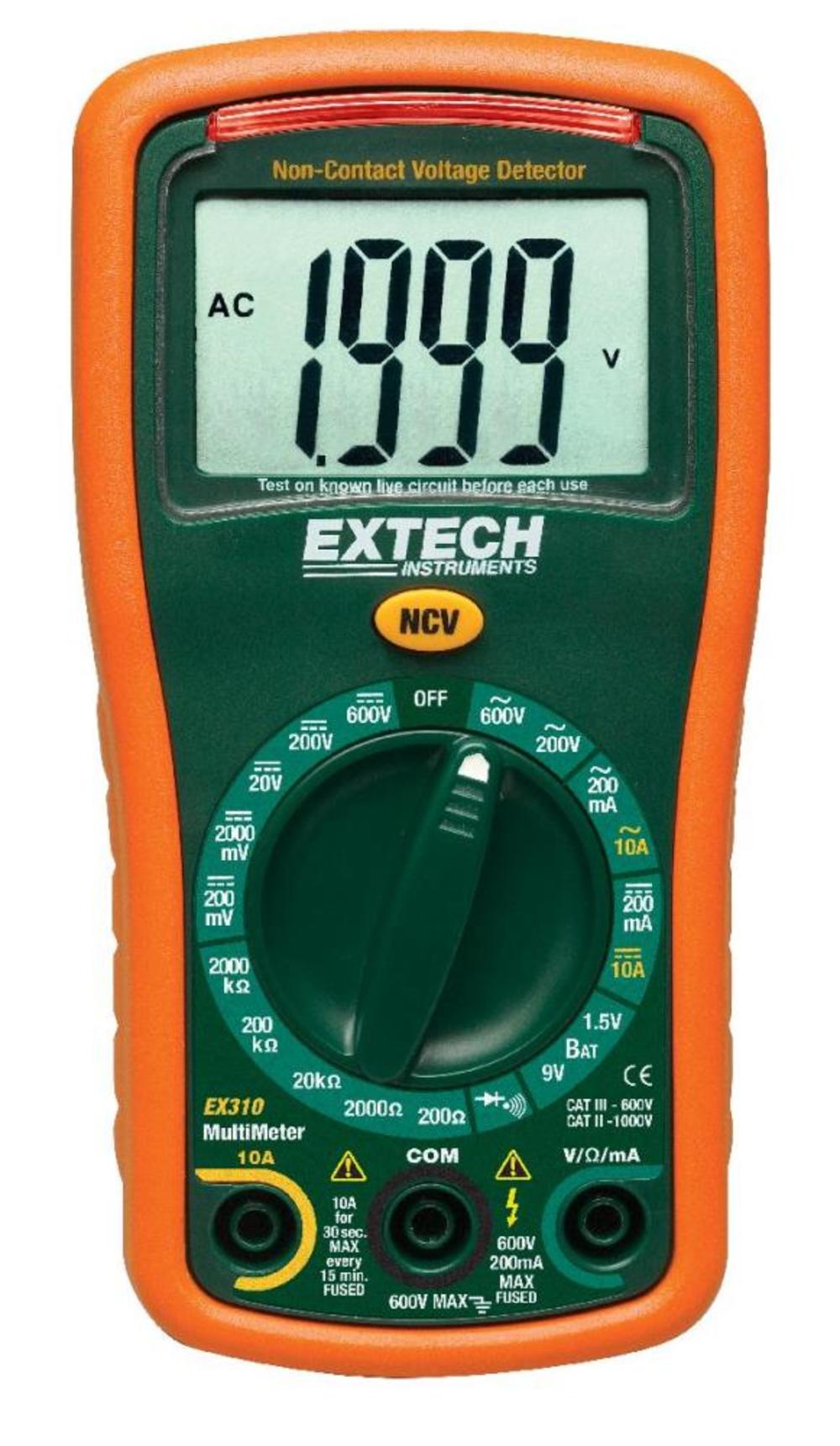 Extech MultiMeter with NCV - Ascmtools