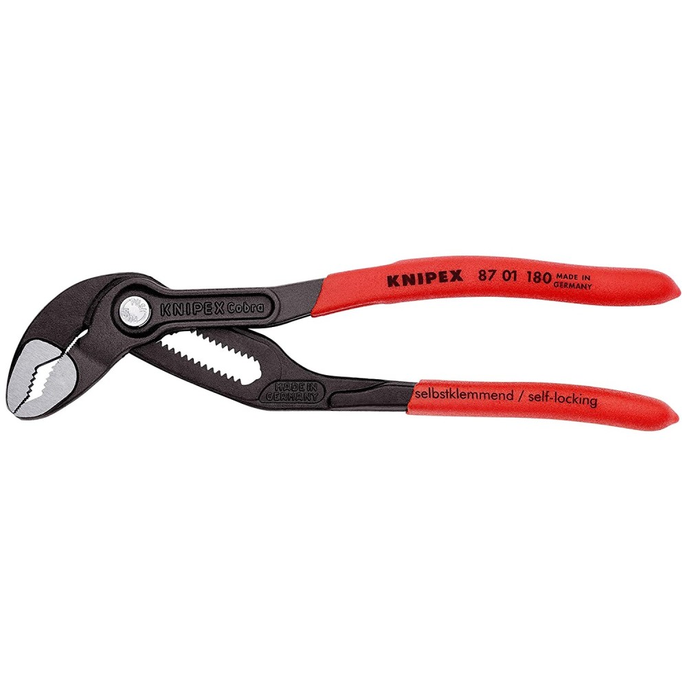 Knipex Cobra Hightech Water Pump Pliers 180mm - Ascmtools