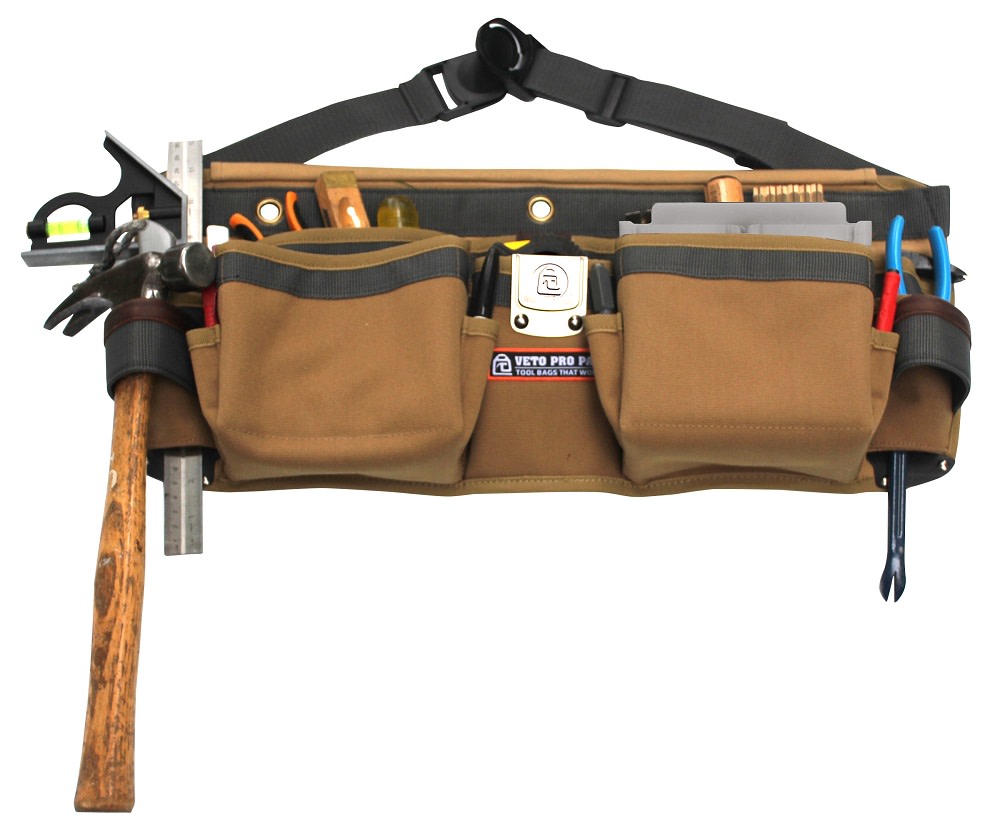 Veto Pro Pac Waist Apron with Boxed Pockets - Ascmtools