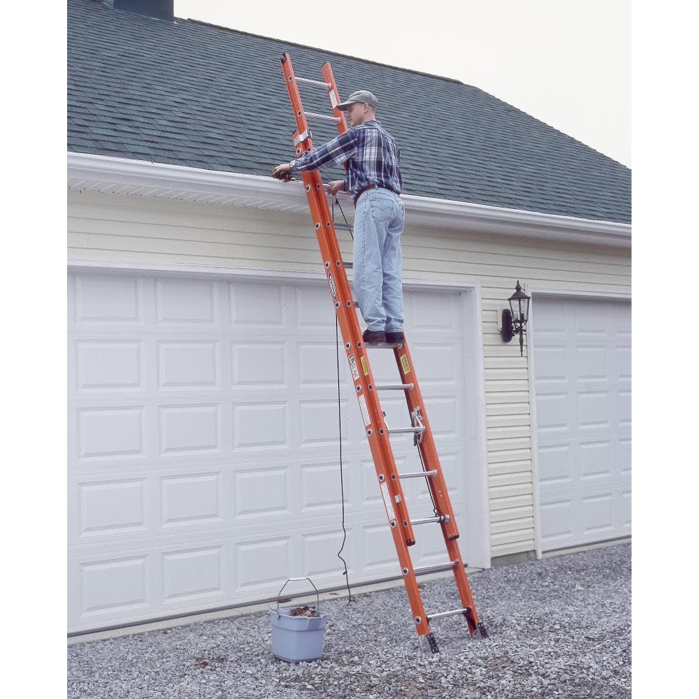 Werner 28 Ft. Type IA Fiberglass Extension Ladder - Ascmtools