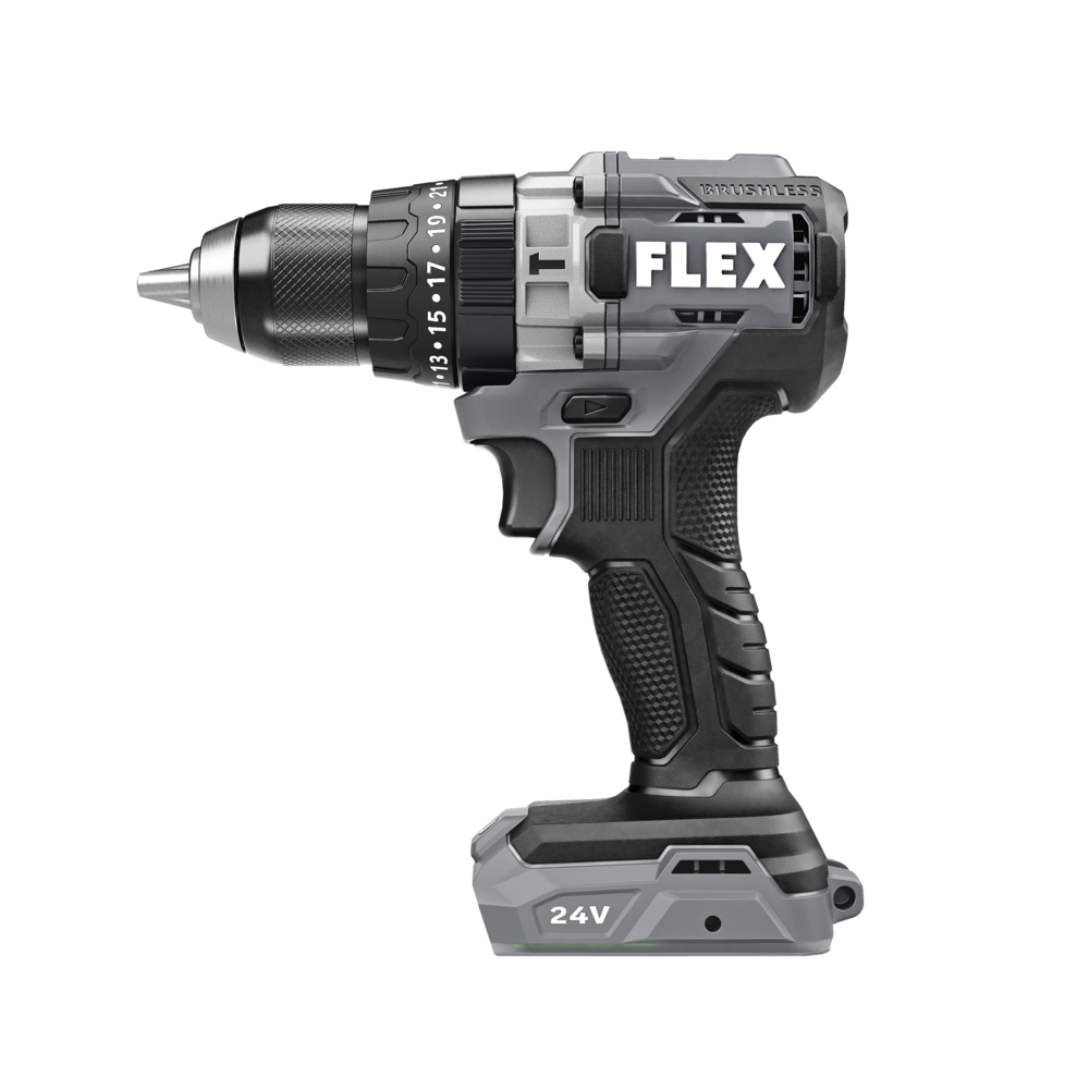 FLEX 24V 1/2″ 2 Speed Hammer Drill Bare Tool - Ascmtools