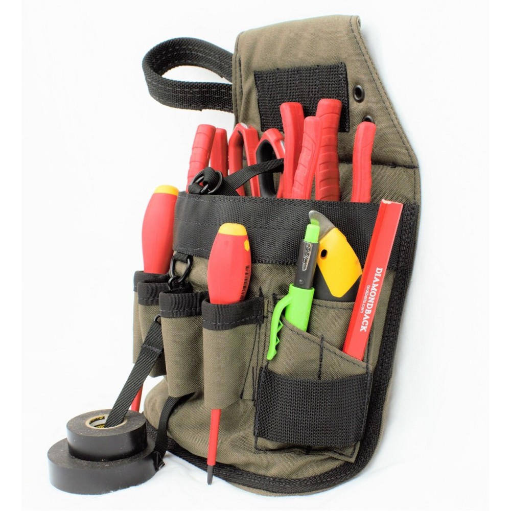 Diamondback Toolbelts Ranger Green Right Side Niko Tool Pouch - Ascmtools