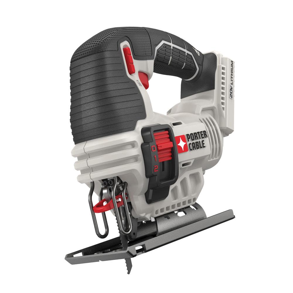 Porter Cable 20-volt MAX Variable Speed Keyless Cordless Jigsaw (Bare Tool) - Ascmtools