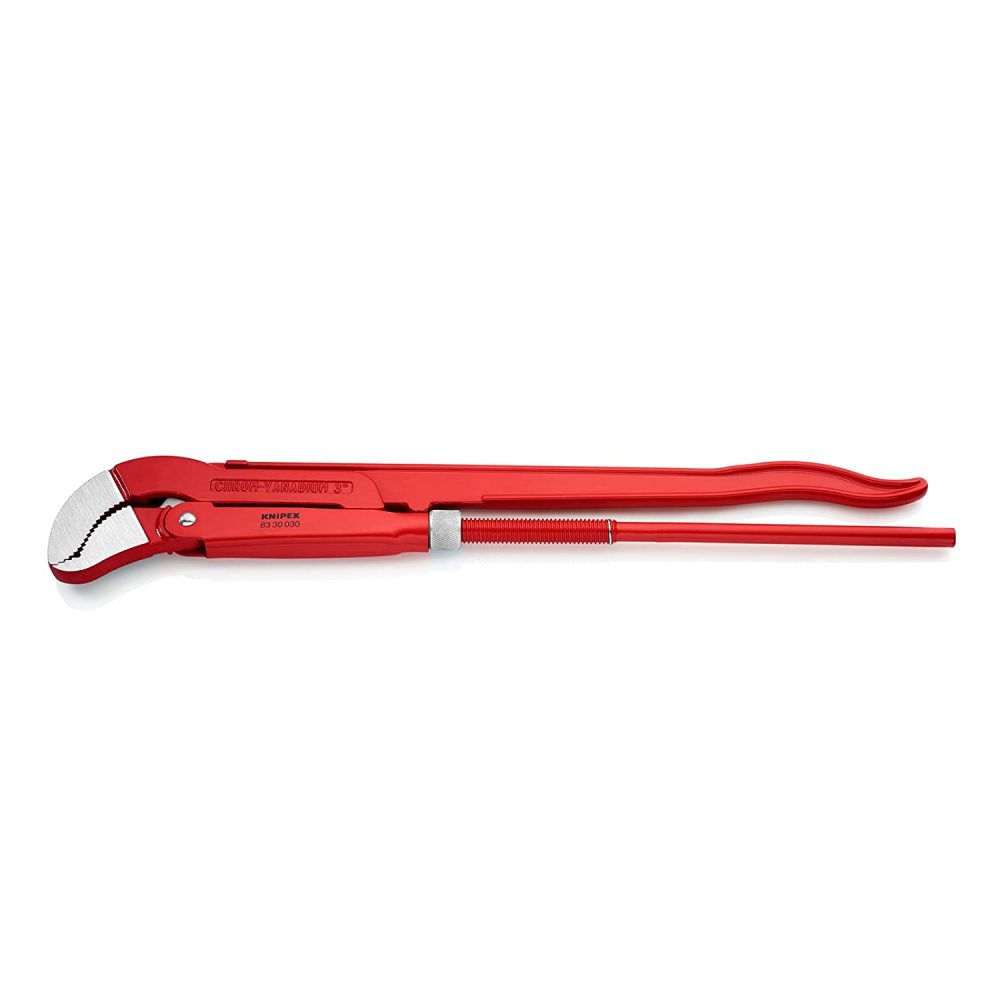 Knipex Pipe Wrench Slim S Type 680 mm Swedish Pattern - Ascmtools