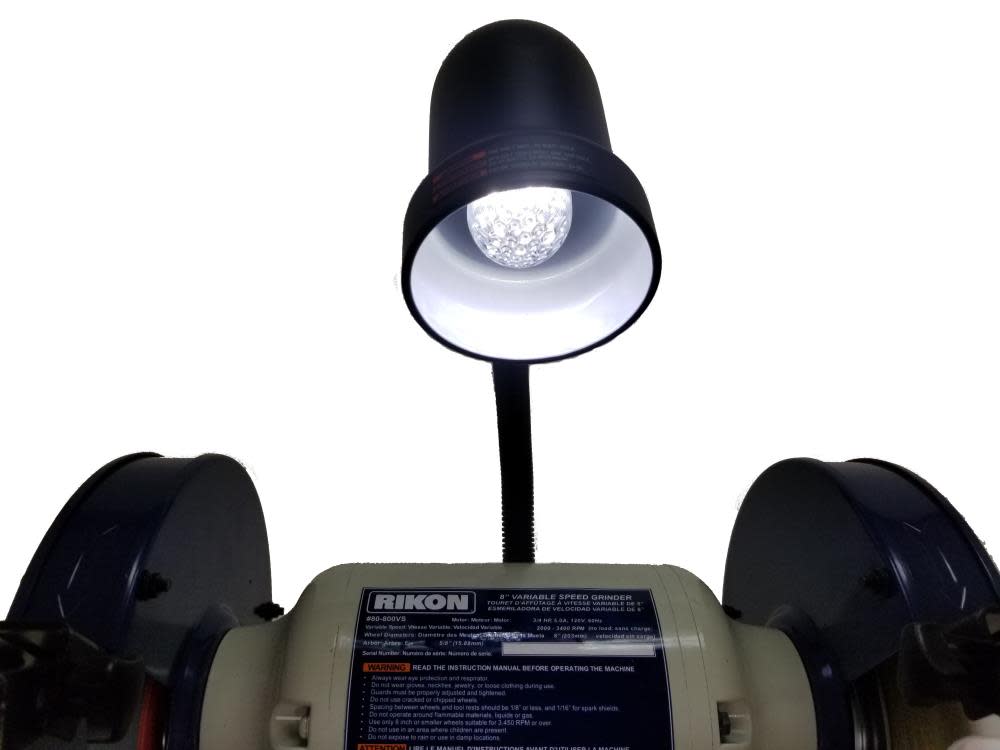 Rikon 8″ Variable Speed 3/4HP Grinder - Ascmtools