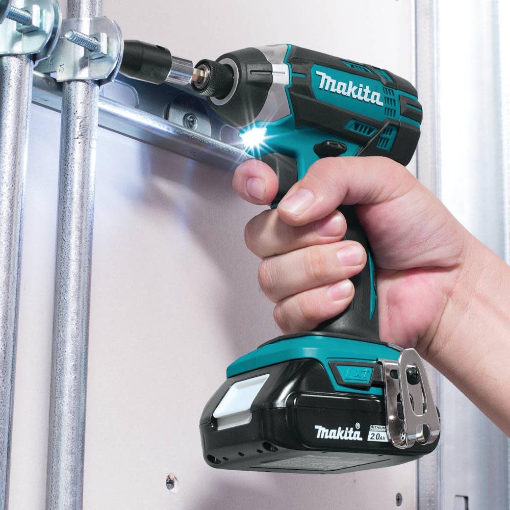 Makita 18V LXT Lithium-Ion Compact Cordless 2-Pc. Combo Kit (2.0Ah) - Ascmtools