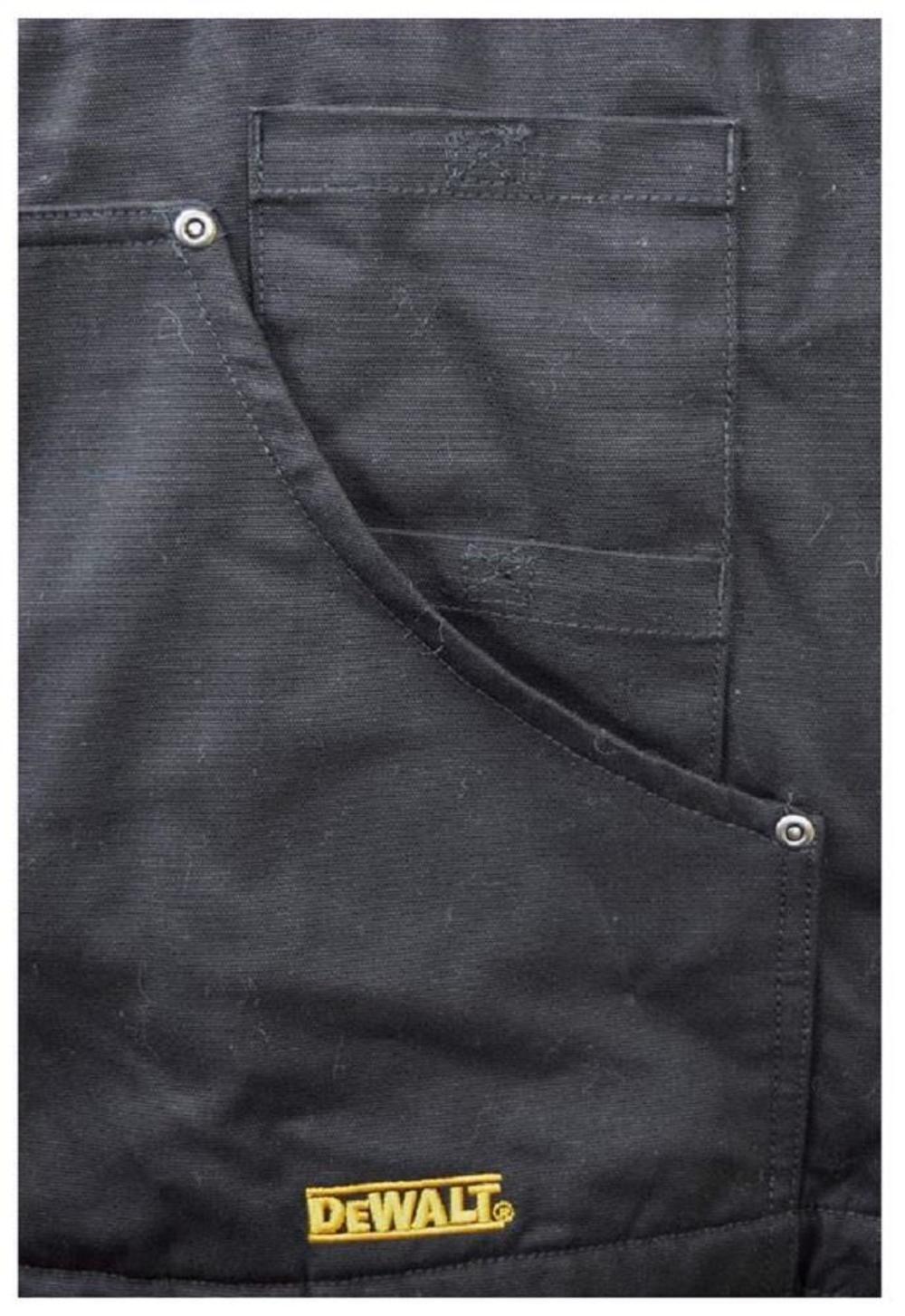DEWALT Unisex Heated Bare Tool Heavy Duty Work Coat Tobacco S - Ascmtools