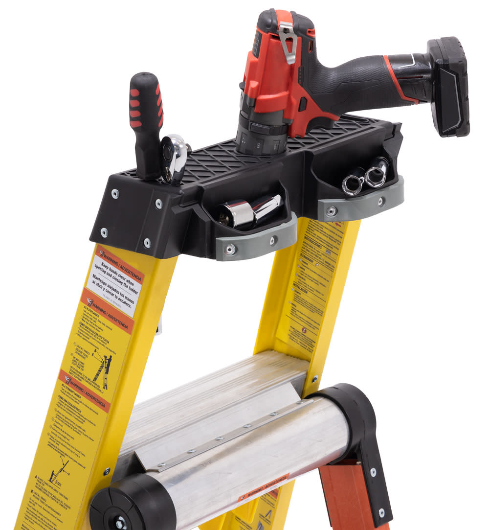 Werner LEANSAFE X3 Professional 3 in 1 Multi-purpose Ladder - Ascmtools