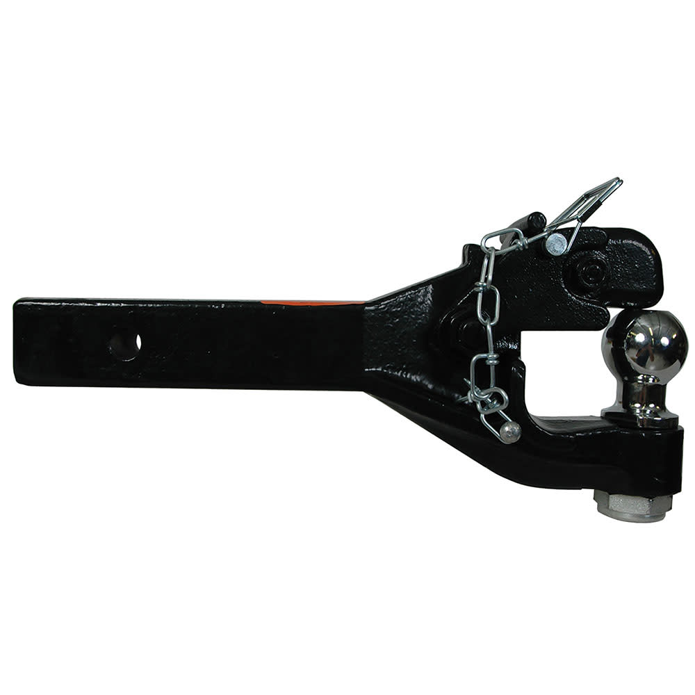Reese 12000 lbs Combination Pintle Hook Mount with 2″ Hitch Ball - Ascmtools