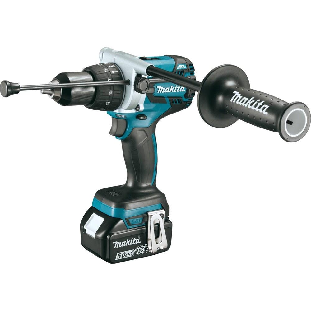 Makita 18V LXT Lithium-Ion Brushless Cordless 1/2 in. Hammer Driver-Drill Kit - Ascmtools