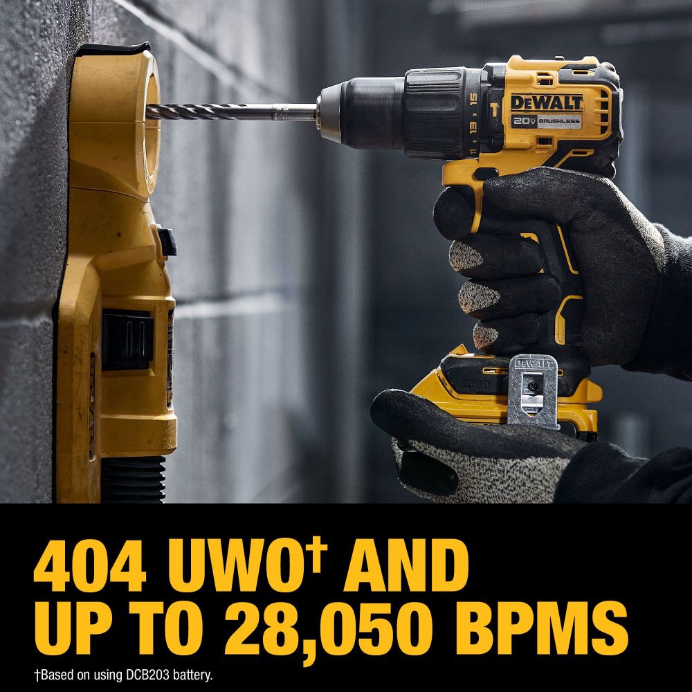 DEWALT 20V MAX 1/2″ Hammer Drill Cordless Kit - Ascmtools