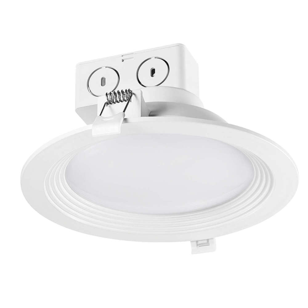 Globe Electric Value Pack Recessed Lighting KitWhite Plastic LED - Ascmtools