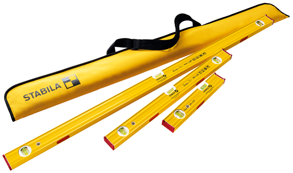 Stabila Magnetic Pro Set Type 80 ASM-2 Level Set 48 24 and 12 - Ascmtools