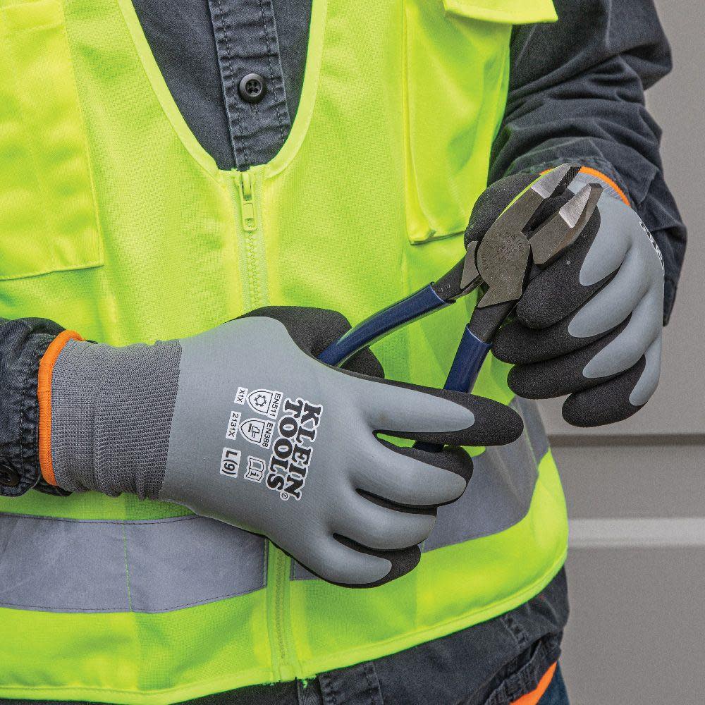 Klein Tools Thermal Dipped Gloves XL - Ascmtools
