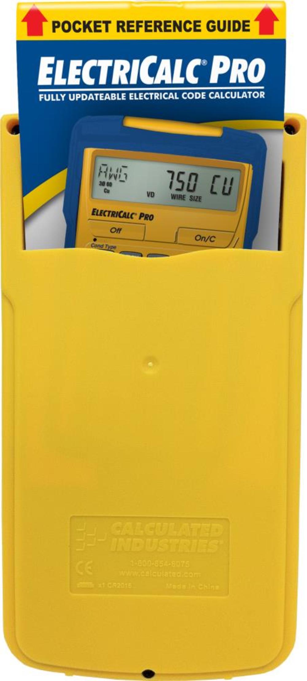 Calculated Industries ElectriCalc Pro Electrical Code Calculator - Ascmtools