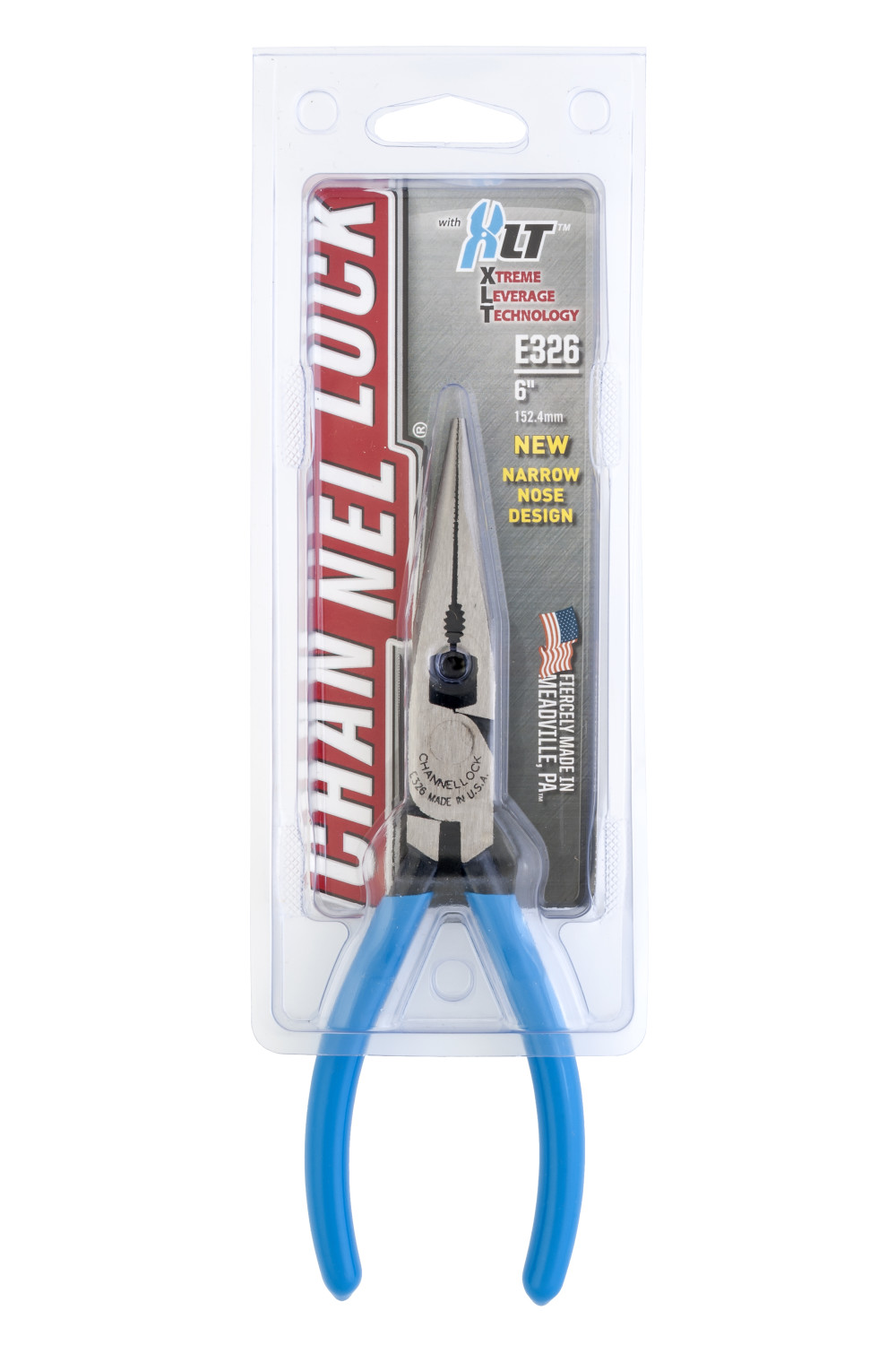 Channellock 6″ Long Nose Plier with Side Cutter - Ascmtools