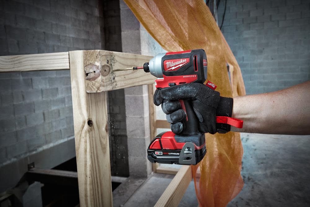 Milwaukee M18 Compact Brushless 1/4 in. Hex Impact Driver Reconditioned - Ascmtools